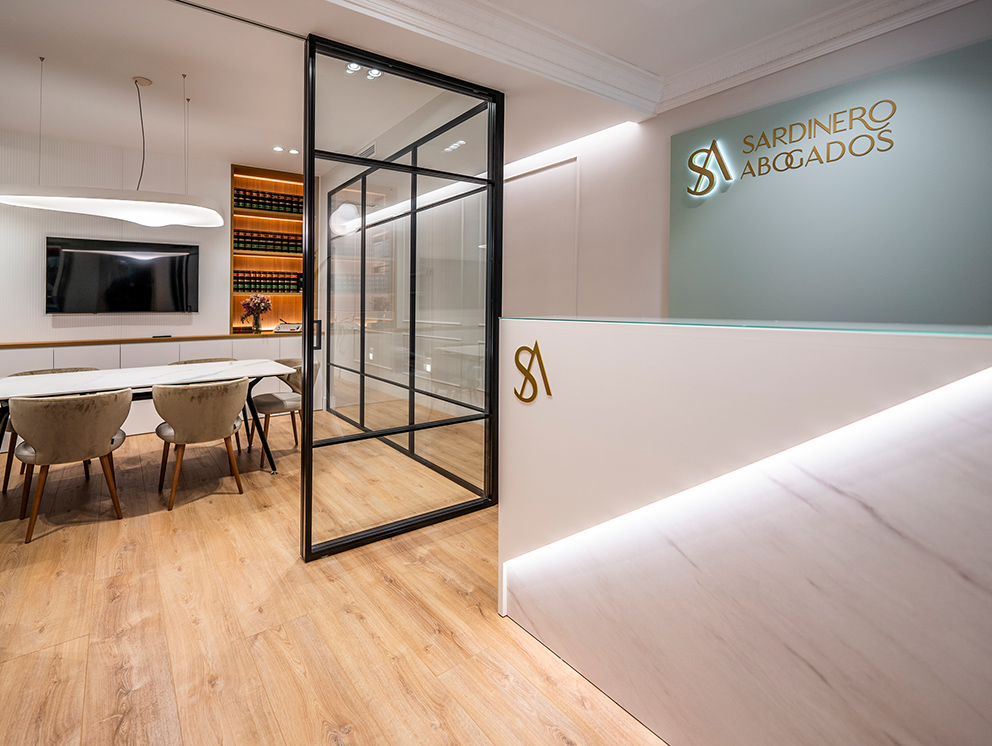 Recibidor oficinas Carlos Sardinero